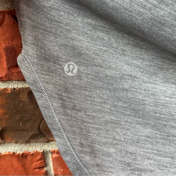 Lululemon 2 Gray Neon Free To Be Serene 2 In 1 Draped Open Strappy Back Tank - Picture 6 of 10